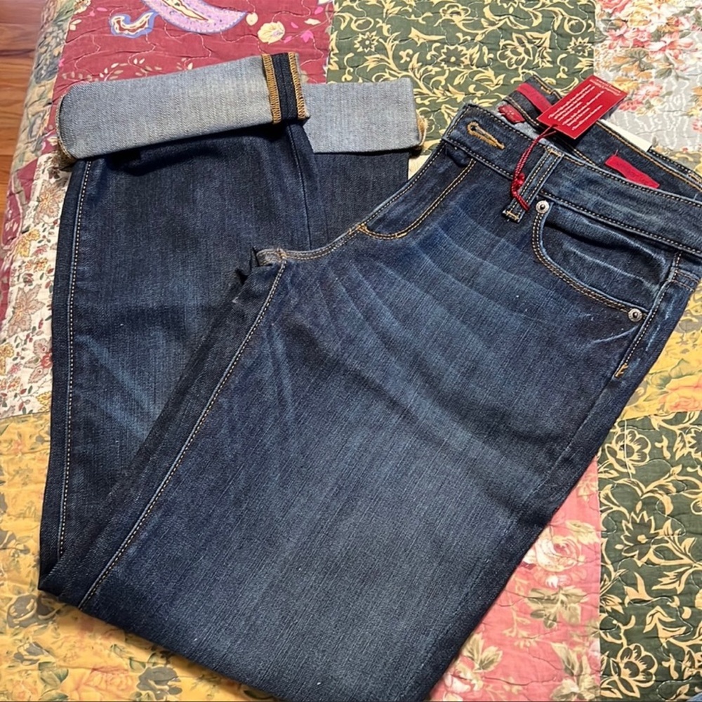 Banana Republic straight leg jeans.